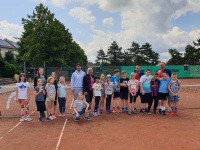 Tennis-Tag mit der Volksschule Ernsthofen