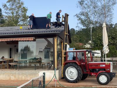 Solar-Warmwasseranlage